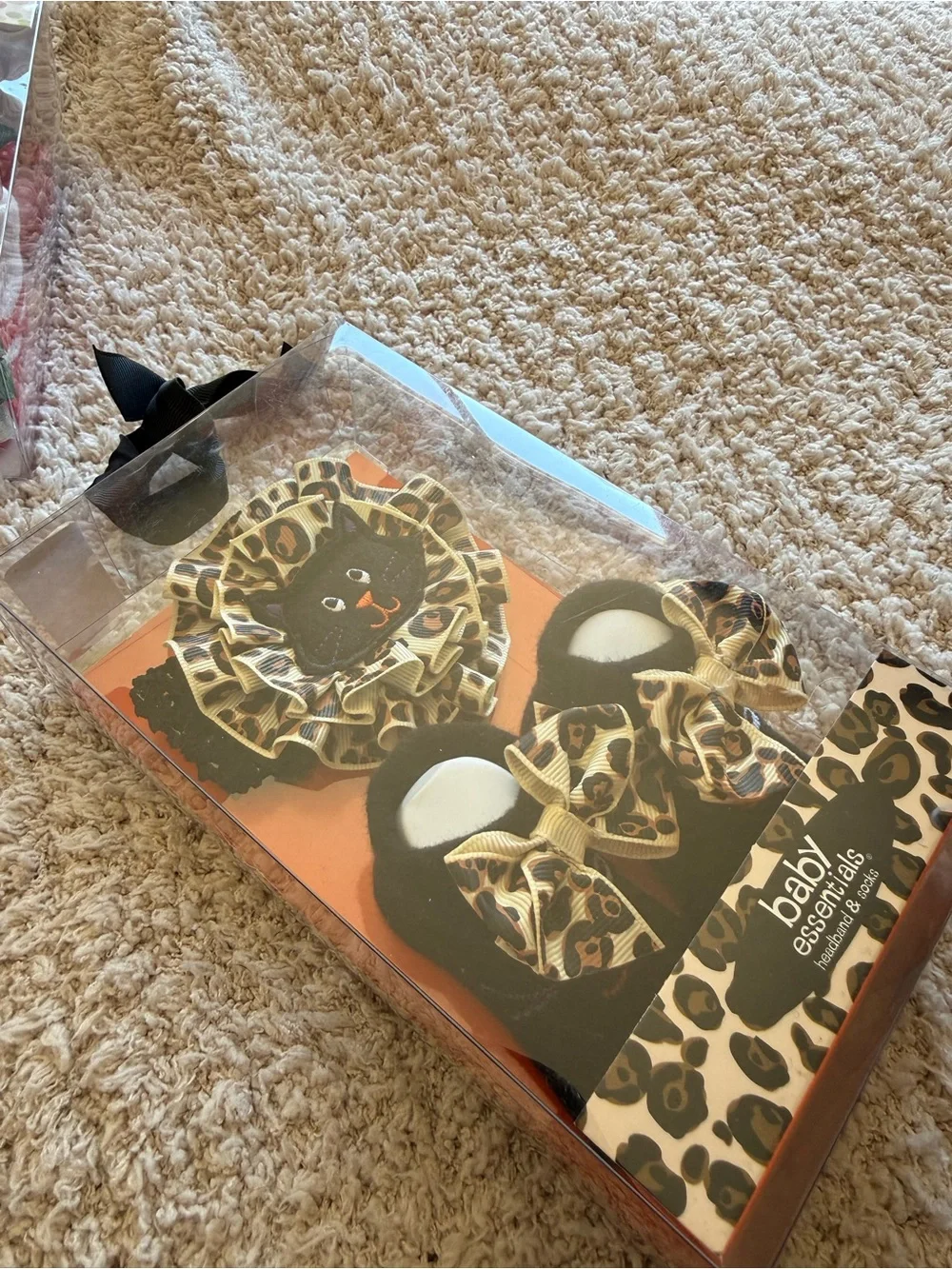 2 pk festive socks and headband set